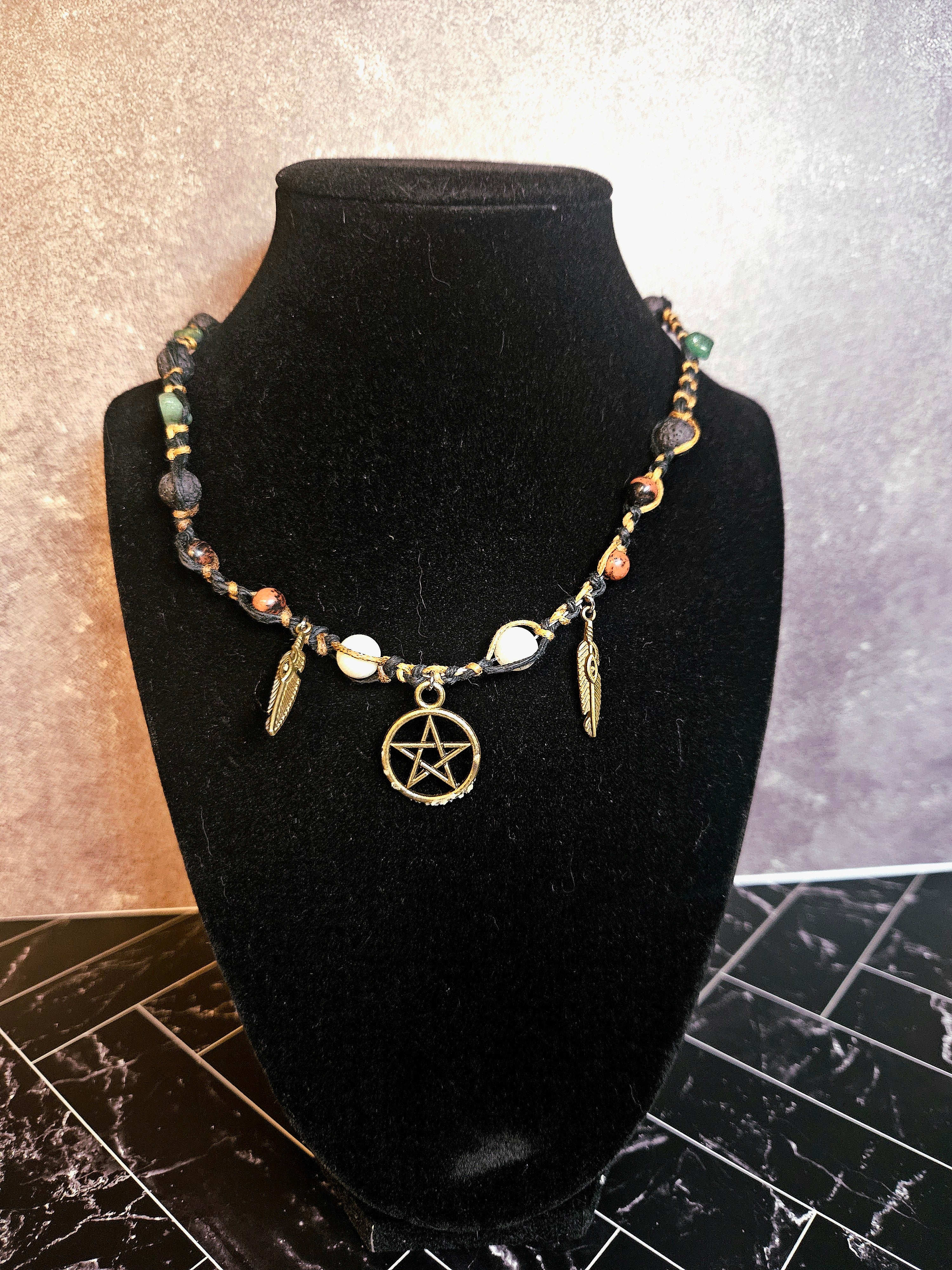 Handmade Pentacle Necklace