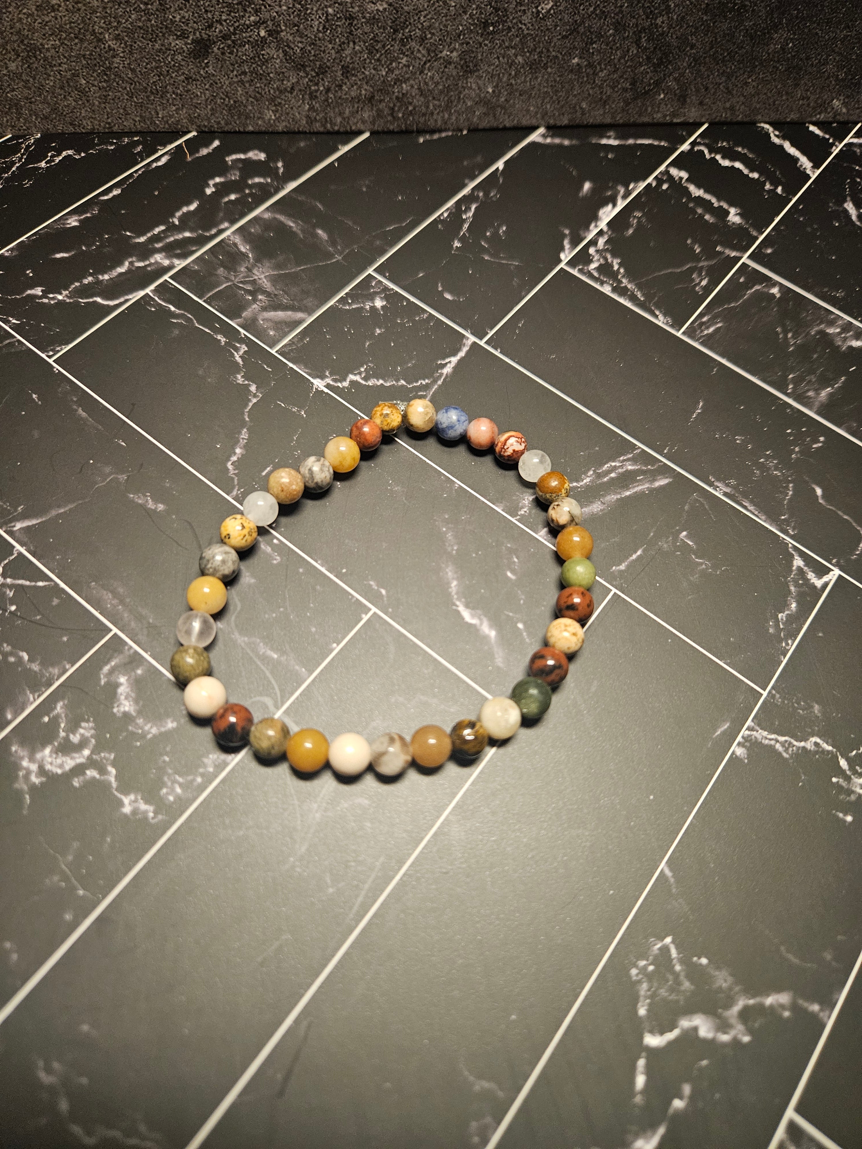 Beaded Bracelet - Earthen Stones 2