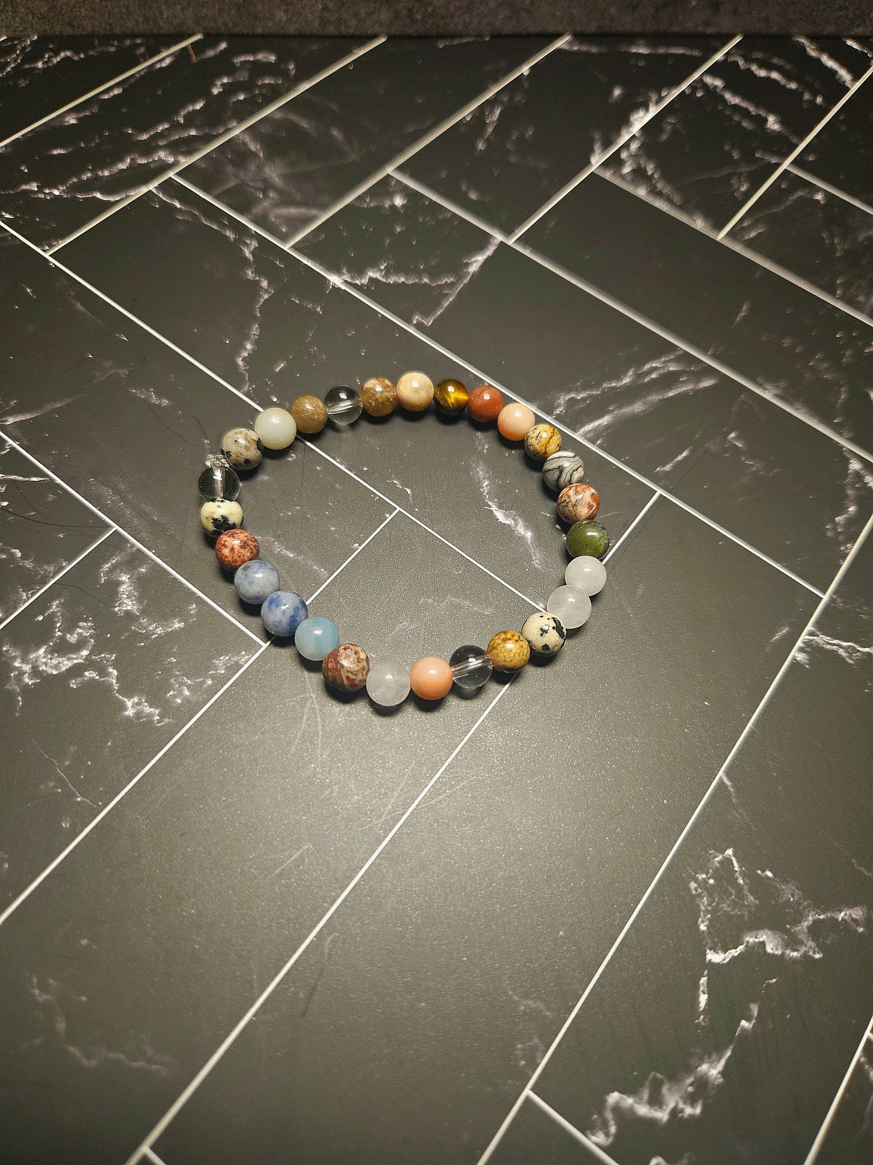 Beaded Bracelet - Earthen Stones 4